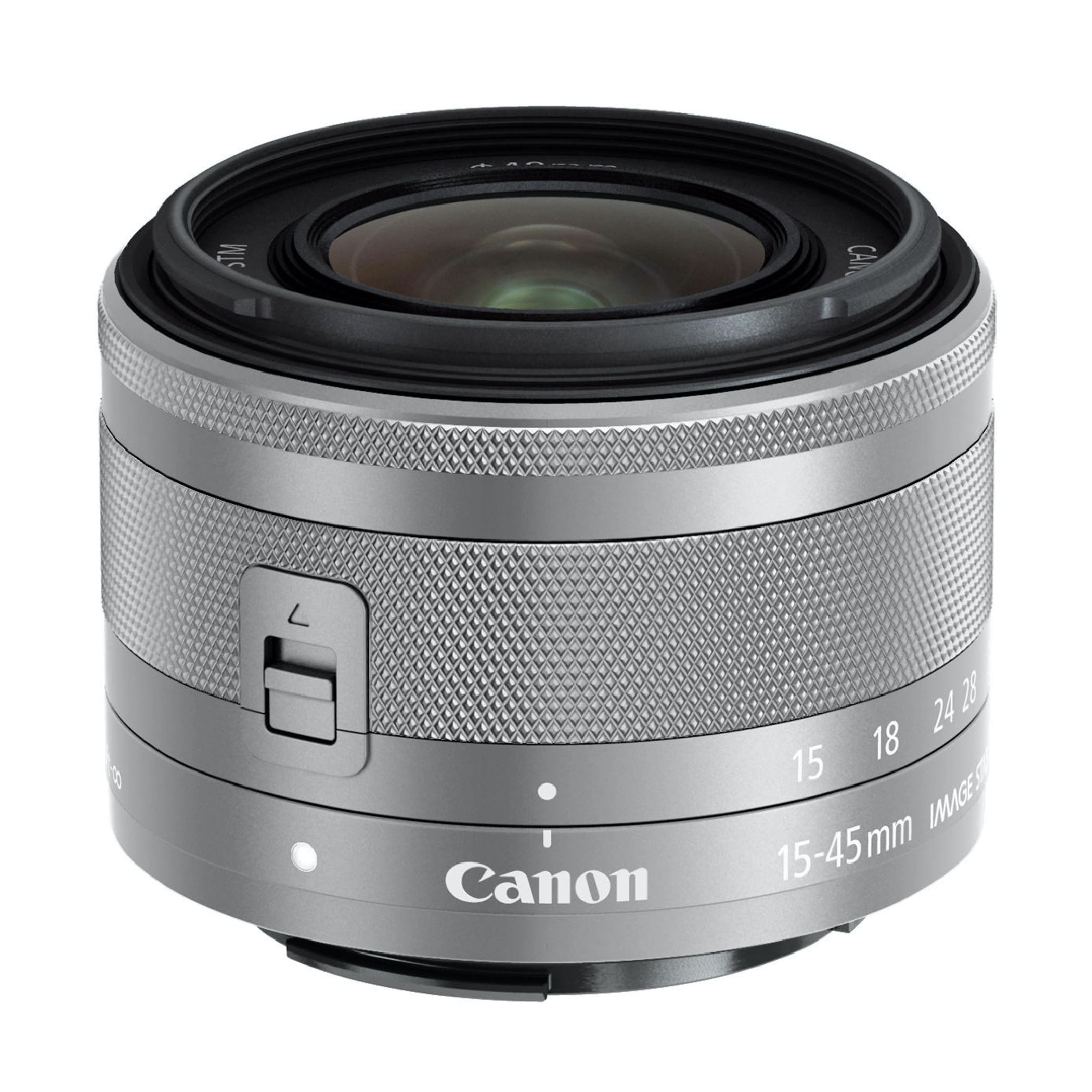 EF-M15-45mm F3.5-6.3 IS STM (シルバー)【APS-C専用】【Canonミラーレス専用】