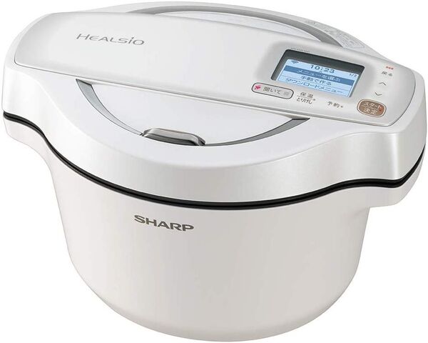 シャープ ヘルシオ ホットクック KN-HW16E-W ホワイト